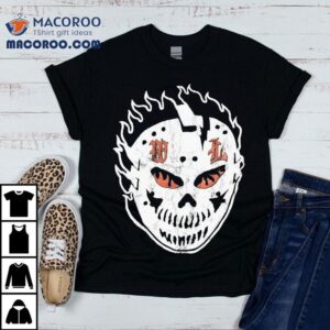 Warren Lotas Fiery Glare Mask Tshirt