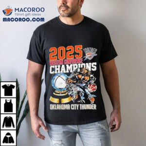 Western Conference Champions Oklahoma City Thunder Nba Tshirt