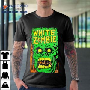 White Zombie Monster Yell Tshirt