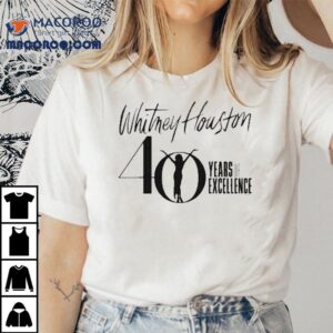 Whitney Houston Years Of Excellence Tshirt