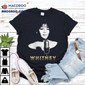 Whitney Houston Microphone Tshirt