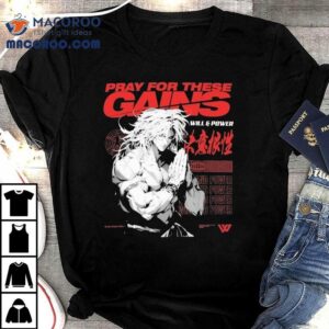Will And Power Pray For These Gains Tshirt