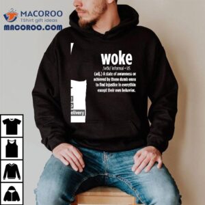 Woke Adj Meaning Definition Tshirt
