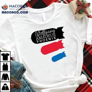 Wolfgang Amadeus Phoenix Anniversary Atom Bomb Tshirt