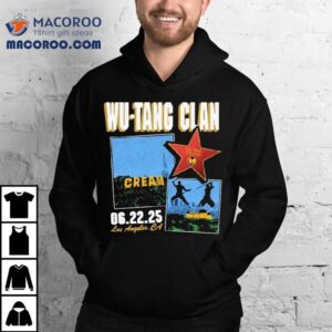 Wu Tang Clan Cream June Crypto Com Arena Los Angeles Ca Tshirt