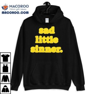Yellow Sad Little Sinner Tshirt