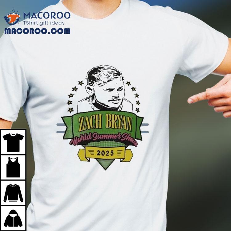 Zach Bryan World Summer Show 2025 Head Faces Shirt Zach Bryan World Summer Show 2025 Head Faces Shirt
