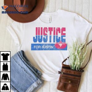 Zack Peter Justice For Justin Tshirt