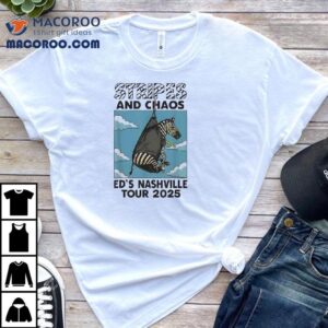 Zebra Stripes And Chaos Ed S Nashville Tour Tshirt