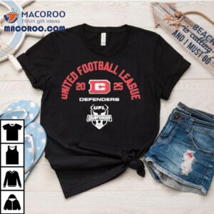 Dc Defenders Ufl United Football League Championship Game Tshirt