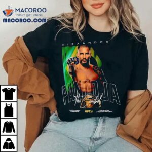 Alexandre Pantoja Ufc 317 Signature Shirt 3 Alexandre Pantoja Ufc Signature Tshirt