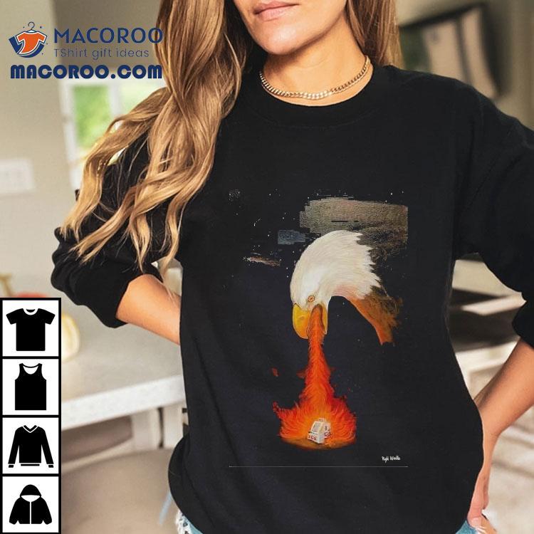 American Eagle Vs. Ice Flames Shirt American Eagle Vs. Ice Flames Shirt