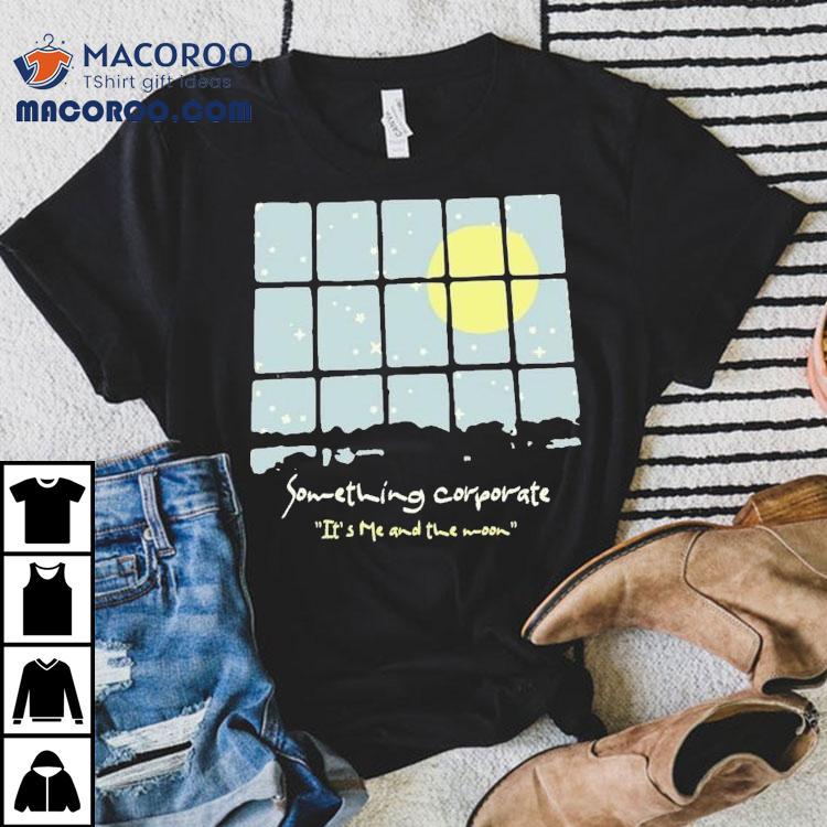 Andrew Mcmahon Something Corporate Me And The Moon Shirt Andrew Mcmahon Something Corporate Me And The Moon Shirt