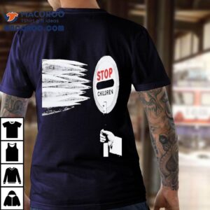 Anti Nuclear Movement House X Peter Kennard Stop Children Tshirt