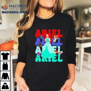 Ariel Repeat Cartoon Cute Tshirt