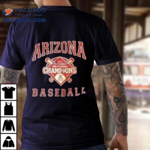 Arizona Wilcats Ncaa Baseball National Champions Tshirt