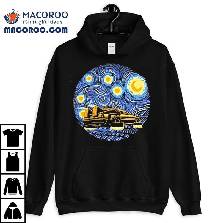 Back To The Future And Van Gogh’s Starry Night Shirt Back To The Future And Van Gogh’s Starry Night Shirt