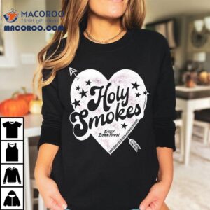 Bailey Zimmerman Holy Smokes Heart Shirt 3 Bailey Zimmerman Holy Smokes Hear Tshirt