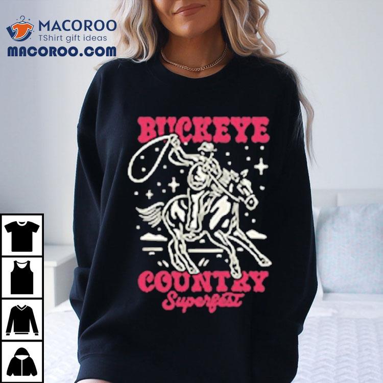 Buckeye Country Superfest Cowboy Shirt Buckeye Country Superfest Cowboy Shirt