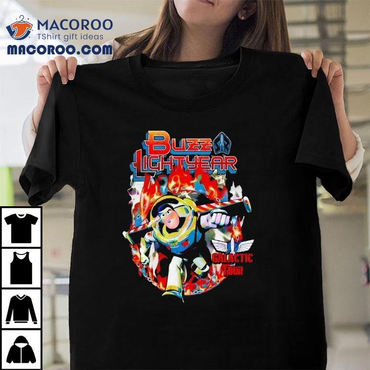 Buzz Lightyear Galactic Tour Tie Dye Toy Shirt Buzz Lightyear Galactic Tour Tie Dye Toy Shirt