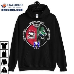 Charlotte Checkers Vs Abbotsford Canucks Calder Cup Finals Dueling Souvenir Tshirt