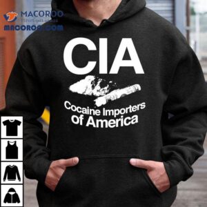Cia Cocaine Importers Of America Coke Tshirt