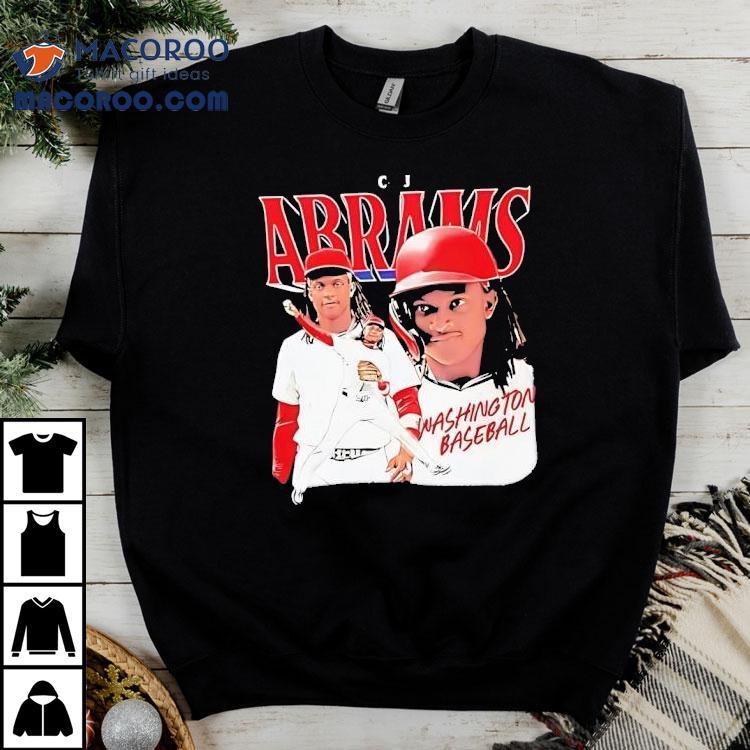 Cj Abrams Washington Nationals Baseball Shirt Cj Abrams Washington Nationals Baseball Shirt
