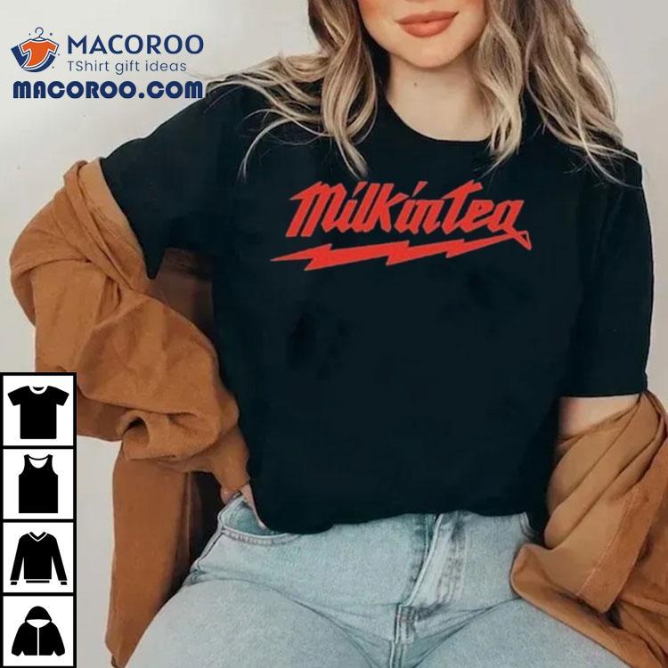 Colin Furze Milk In Tea Logo Bolt Shirt Colin Furze Milk In Tea Logo Bolt Shirt