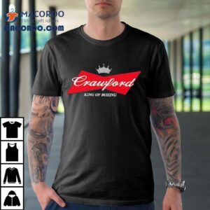 Crawford King Of Boxing Logo Parody Tshirt