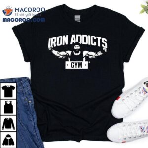 Ct Fletcher Iron Addicts Gym Tshirt