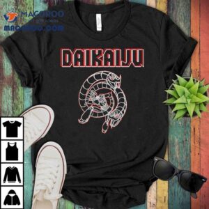 Daikaiju Spiral Serpent Strike Shirt 3 Daikaiju Spiral Serpent Strike Tshirt