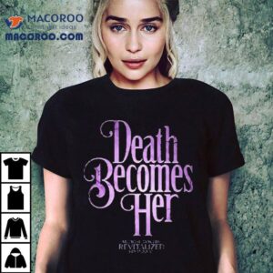 Death Becomes Her Broadway Logo Shirt 3 Death Becomes Her Broadway Logo Tshirt