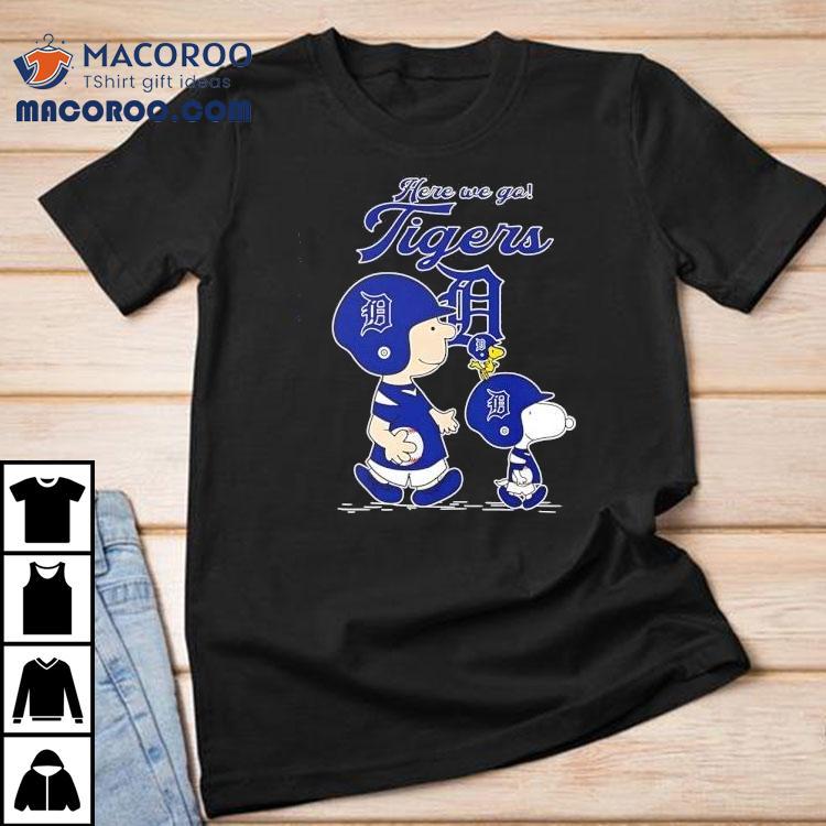 Detroit Tigers Here We Go The Peanuts Movie Shirt Detroit Tigers Here We Go The Peanuts Movie Shirt