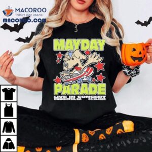 Dog Surfing Mayday Parade Live In Concert Washington Dc Tshirt