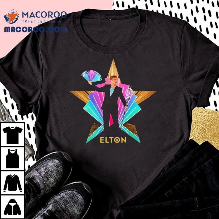 Elton John Yellow Brick Road Fan Tour Shirt Elton John Yellow Brick Road Fan Tour Shirt
