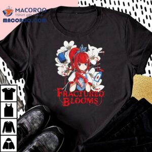 Fractured Blooms Anime Tshirt