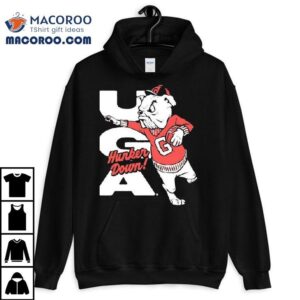 Georgia Bulldogs Football Uga Hunker Down Vintage Shirt 3 Georgia Bulldogs Football Uga Hunker Down Vintage Tshirt