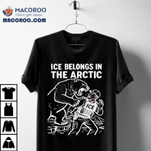 Ice Belongs In The Arctic Bear Tshirt