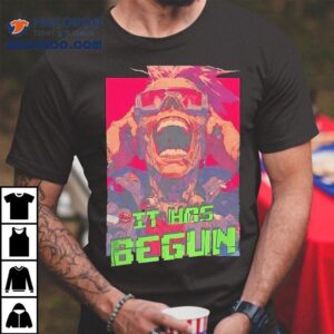 It Has Begun Style Comic Tshirt
