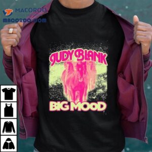 Judy Blank Big Mood Pony Horse Tshirt