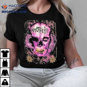 Knotfest Composite Skull Roadshow Tour Tshirt