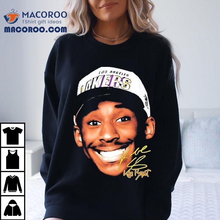 Kobe Bryant Draft Day Big Head Face Los Angeles Lakers Shirt Kobe Bryant Draft Day Big Head Face Los Angeles Lakers Shirt
