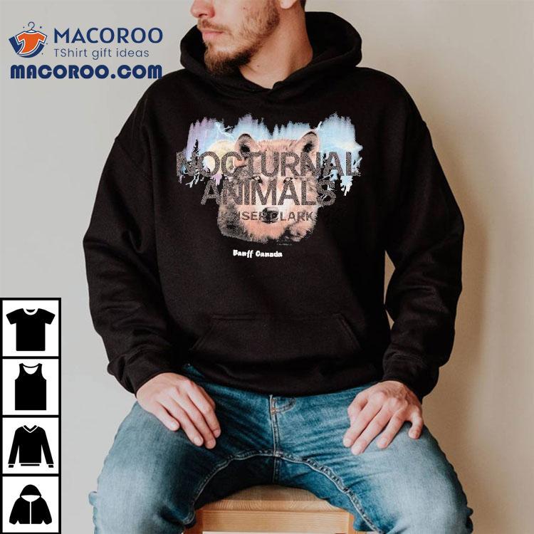 Nocturnal Animals Keiser Clark Banff Canada Wolf Shirt Nocturnal Animals Keiser Clark Banff Canada Wolf Shirt
