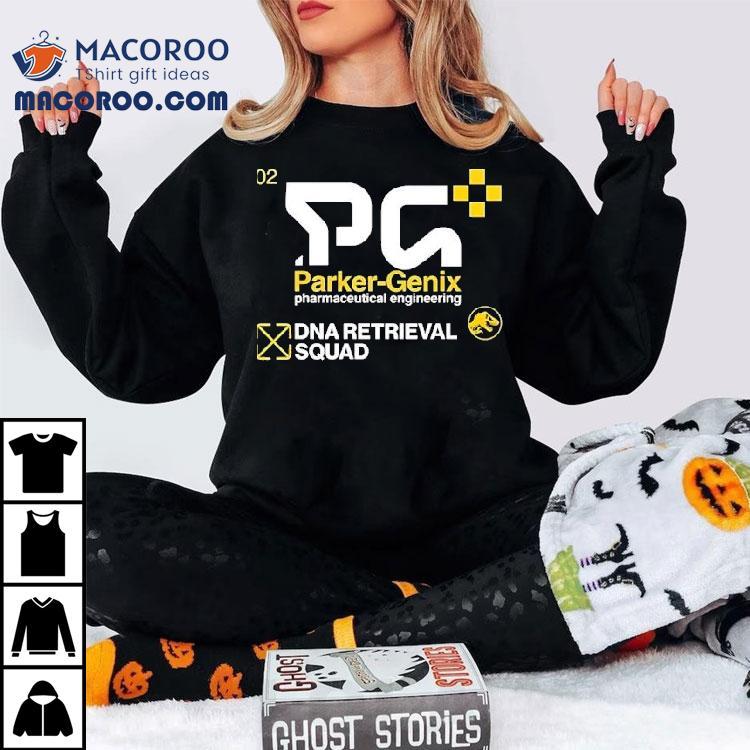 Parker Genix Pharmaceutical Engineering Dna Retrieval Squad Shirt Parker Genix Pharmaceutical Engineering Dna Retrieval Squad Shirt