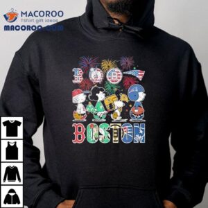 Peanut Snoopy And Friends Boston Team Happy Of 4th June Shirt 3 Peanut Snoopy And Friends Boston Team Happy Of Th June Tshirt