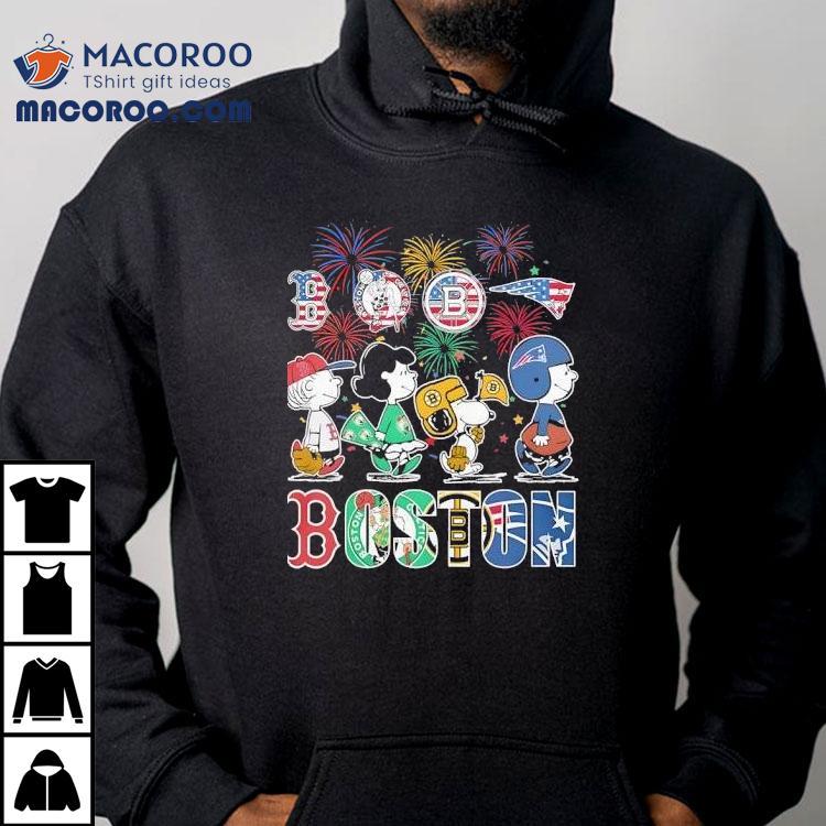 Peanut Snoopy And Friends Boston Team Happy Of 4th June Shirt Peanut Snoopy And Friends Boston Team Happy Of 4th June Shirt
