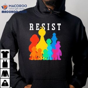 Resist Puppets Cast Of Characters Lgb Tshirt