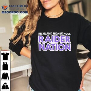 Richland High School Raider Nation Tshirt