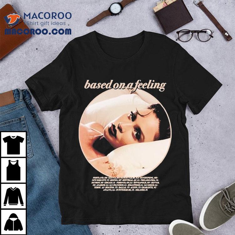 Sabrina Claudio Pillow Based On A Feeling 2022 Tour Shirt Sabrina Claudio Pillow Based On A Feeling 2022 Tour Shirt