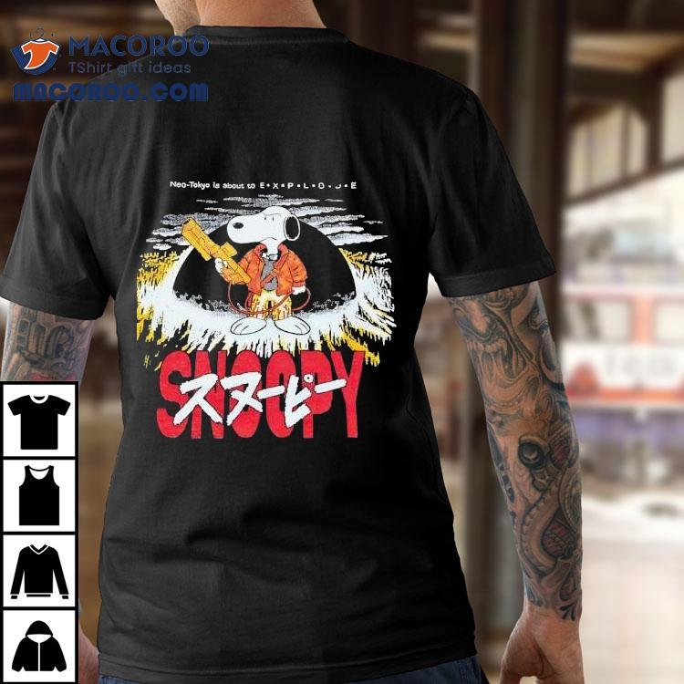 Snoopy Neo Tokyo Is About To Explode Shirt Snoopy Neo Tokyo Is About To Explode Shirt